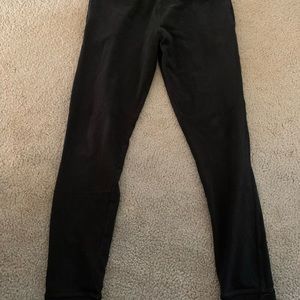 VS Pink Black Yoga Pants  Size Medium